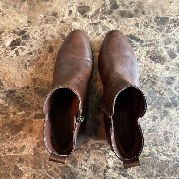 Michael By Michael Shannon Bootie Boots Sz 8 Brown​ - Picture 5 of 12